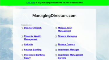 managingdirectors.com