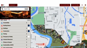 IUPUI Map: Campus Maps: Indiana University