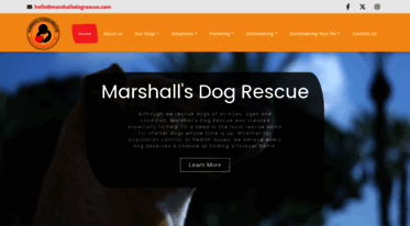 marshallsdogrescue.com