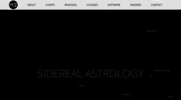 Sidereal Astrology Chart Software
