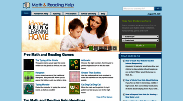 math-and-reading-help-for-kids.org