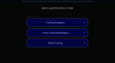 matlabtrading.com