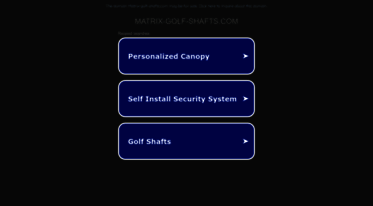 matrix-golf-shafts.com