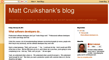 mattcruikshank.blogspot.com