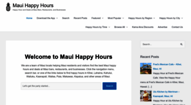 mauihappyhours.net