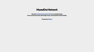 maxedoutnetwork.buycraft.net