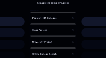 mbacollegesindelhi.co.in