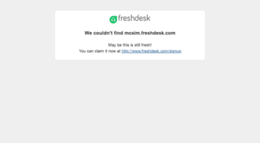 mcsim.freshdesk.com