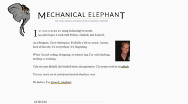 mechanical-elephant.com