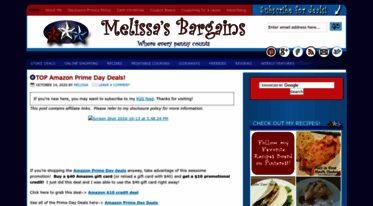 melissasbargains.com