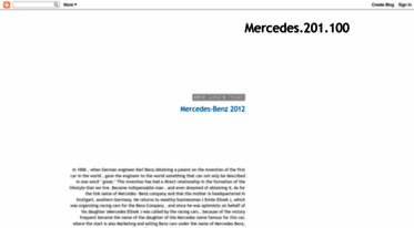 mercedes121.blogspot.com