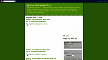 merchandisingselections.blogspot.com