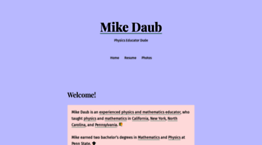 mikedaub.us