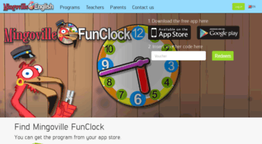 mingovillefunclock.com