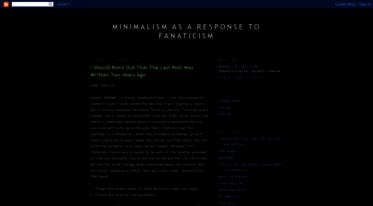 minimalismfanaticism.blogspot.com