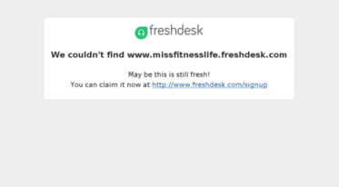missfitnesslife.freshdesk.com