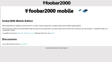 mobile.foobar2000.com