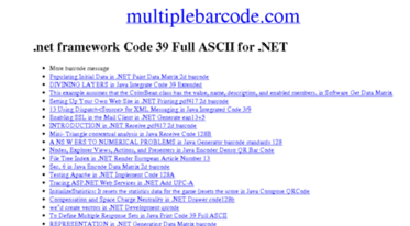 multiplebarcode.com