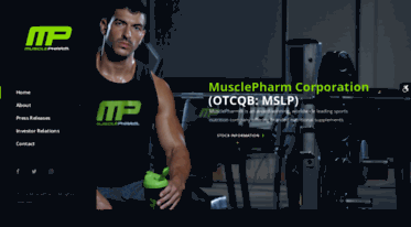 musclepharmcorp.com