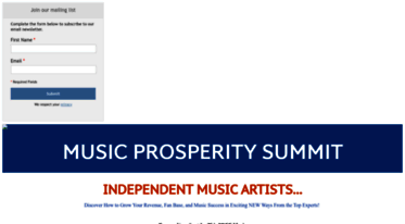 musicprosperity.com