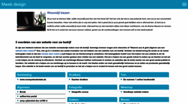 mweb-design.nl