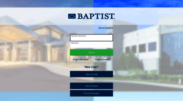 Baptist One Care My Chart
