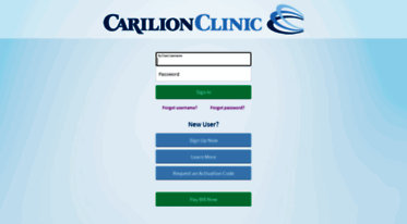Carilion Clinic Org My Chart