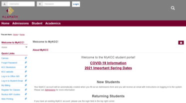 mykcc.klamathcc.edu