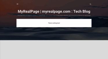 myrealpage-alias604.blogspot.com