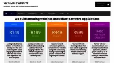mysimplewebsite.co.za
