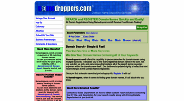 namedroppers.com