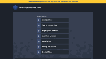 nashville.faithfulprovisions.com