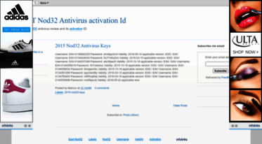 Get Nod32 Eset Blogspot Com News Eset Nod32 Antivirus Activation Id