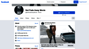 notfadeawaymovie.com