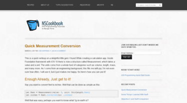 nscookbook.com