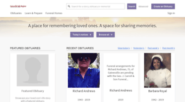 obituaries.gainesvilleregister.com