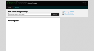 opentrader.freshdesk.com