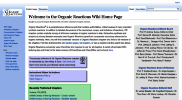 organicreactions.org