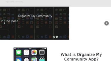 organizemycommunity.com