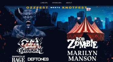 ozzfestmeetsknotfest.com