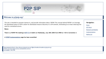 p2psip.org