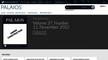 palaios.geoscienceworld.org