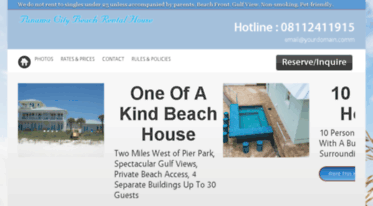 panamabeachhouserental.com