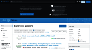 patents.stackexchange.com