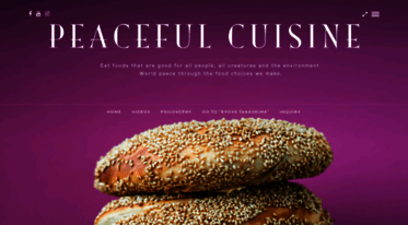 peacefulcuisine.com