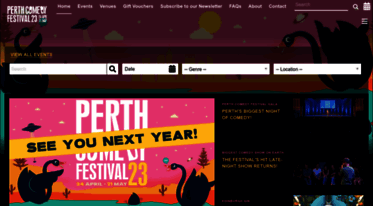 perthcomedyfestival.com