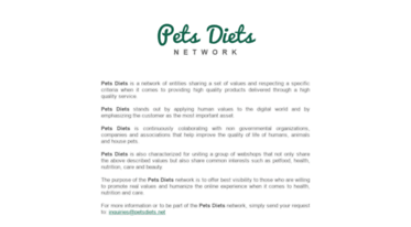 petsdiets.net