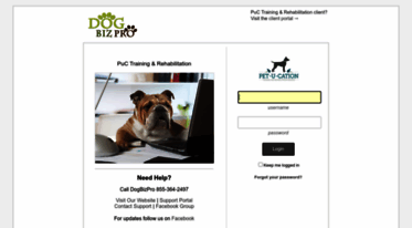 petucationtraining.dogbizpro.com