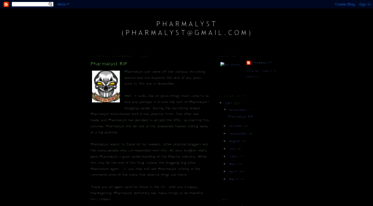 pharmalyst.blogspot.com