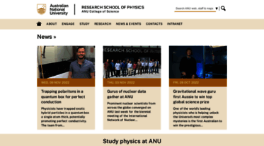 physics.anu.edu.au